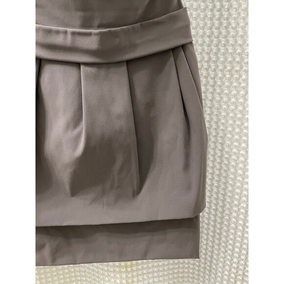 Preen By Thornton Bregazzi Grey Cocktail Mini Dress - Picture 3 of 9